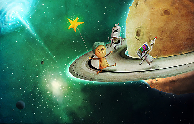 PSD 별 화분 백그라운드 일러스트 상상 사람없음 달리기 우주 텔레비전 행성 난로 토성 오로라 깡통로봇 나무인형 국내일러스트 자연요소 인형 모션 자연현상 전자제품 난방기 로봇 파일형식