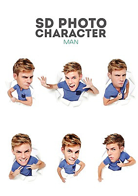 PSD 서양인 외국인 편집이미지 남자 포즈 스티커 포토일러 표정 사람 여러명 성인 귀여움 SD캐릭터 남자만 성인남자만 성인만 이미지편집 캐릭터 다수 컨셉 인종 파일형식