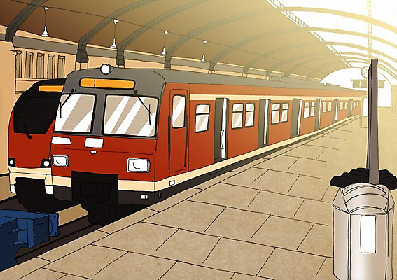 주간 PSD 라이프스타일 여행 일러스트 휴가 휴식 함께함 사람없음 야외 기차 자유 만화 플랫폼 기차역 기차여행 안식처 아트툰 국내일러스트 자연요소 육상교통 컨셉 교통시설 대중교통 생활 역 그림 파일형식