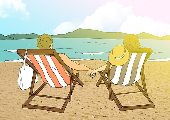 주간 PSD 구름 모자 라이프스타일 커플 계절 여자 남자 바다 여행 가방 일러스트 하늘 휴가 휴식 산 함께함 사람 풍경 성인 해변 야외 두명 여름 손잡기 자유 만화 아트툰 국내일러스트 자연요소 잡화 컨셉 관계 모션 생활 그림 파일형식