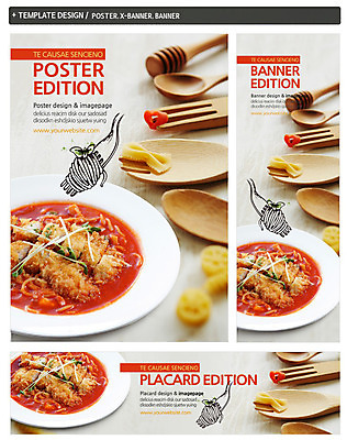 PSD 템플릿 그릇 배너 배너템플릿 가로배너 ZIP 포스터 세로배너 음식 포크 파스타 사람없음 세트 숟가락 현수막 돈가스 마카로니 식기 서양음식 수저 가로 세로 커틀릿 파스타면 파일형식