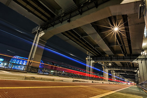 포토 JPG 야경 자동차 서울 한국 사람없음 야외 빛 한강 반포대교 잔상 가교 국내포토 건축물 아시아 육상교통 다리_건축물 야간 랜드마크 파일형식 풍경_경치