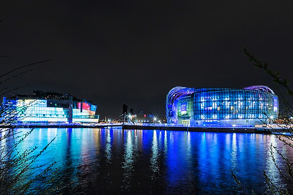 포토 JPG 나무 식물 야경 서울 한국 사람없음 야외 빛 강 반사 한강 반포대교 세빛섬 국내포토 아시아 섬 다리_건축물 야간 랜드마크 파일형식 풍경_경치