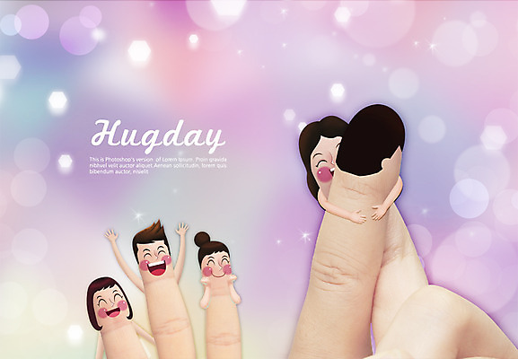 PSD 편집이미지 커플 여자 남자 손가락 안기 포옹 데이이벤트 포토일러 함께함 사람 여러명 신체부위 만남 축하 보케 허그데이 이미지편집 손 기념일 다수 컨셉 관계 모션 파일형식