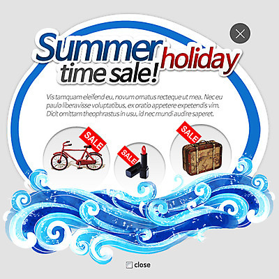 PSD 템플릿 계절 파도 웹템플릿 가방 휴가 팝업 이벤트팝업 웹팝업 이벤트 사람없음 여름 세일 자전거 화장품 립스틱 레이어팝업 이미지템플릿 잡화 바다 뷰티 바이크 파일형식