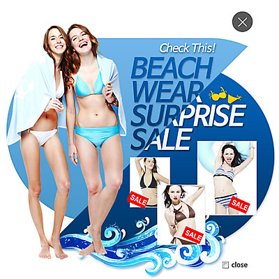 PSD 서양인 외국인 템플릿 계절 여자 수영복 웹템플릿 팝업 이벤트팝업 웹팝업 사람 이벤트 여러명 여름 비키니 세일 레이어팝업 여자만 이미지템플릿 옷 다수 인종 파일형식