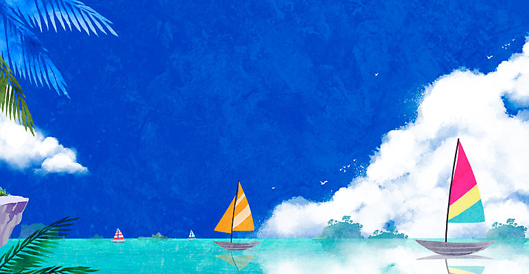 주간 PSD 식물 구름 계절 바다 백그라운드 일러스트 풍경 사람없음 야외 여름 야자수 자유 상쾌 휴양지 선박 국내일러스트 자연요소 나무 감정 컨셉 수상교통 장소 파일형식