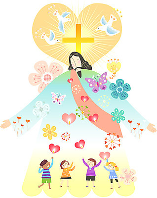 식물 여자 남자 꽃 행복 기독교 종교 어린이 나비 백그라운드 십자가 일러스트 조류 사람 여러명 성인 믿음 하트 예수 하나님 국내일러스트 AI파일 모양 동물 감정 다수 곤충 신_종교 파일형식 벡터