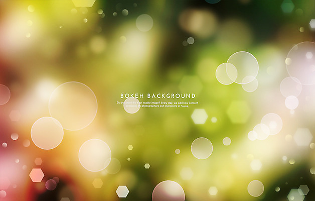 PSD 컬러 백그라운드 일러스트 사람없음 빨간색 초록색 연두색 빛 원형 보케 육각형 그라데이션 국내일러스트 도형 파일형식