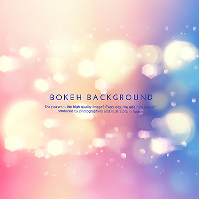 PSD 백그라운드 일러스트 사람없음 빛 컬러풀 원형 보케 육각형 그라데이션 국내일러스트 도형 컬러 파일형식