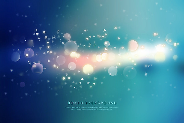 PSD 컬러 하늘색 백그라운드 일러스트 사람없음 파란색 빛 원형 삼각형 보케 청록색 그라데이션 국내일러스트 도형 파일형식