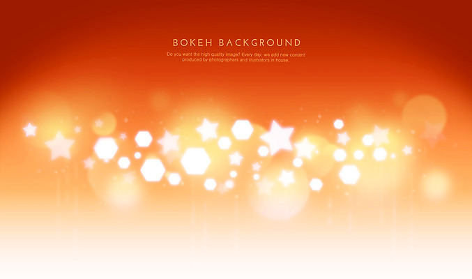 PSD 별 컬러 백그라운드 일러스트 사람없음 빨간색 빛 노란색 주황색 보케 육각형 그라데이션 국내일러스트 자연요소 도형 파일형식