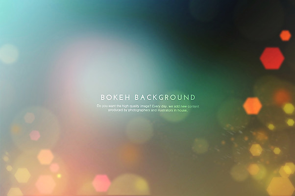 PSD 백그라운드 일러스트 사람없음 빛 원형 보케 육각형 국내일러스트 도형 파일형식