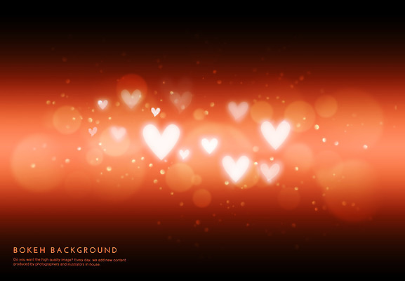 PSD 컬러 백그라운드 일러스트 사람없음 빨간색 빛 검은색 하트 원형 보케 그라데이션 국내일러스트 모양 도형 파일형식