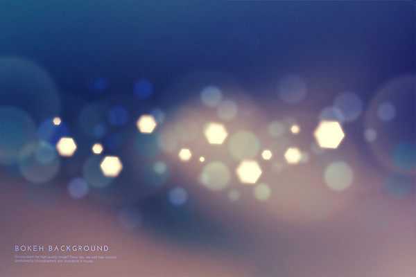 PSD 백그라운드 일러스트 사람없음 빛 원형 보케 육각형 국내일러스트 도형 파일형식