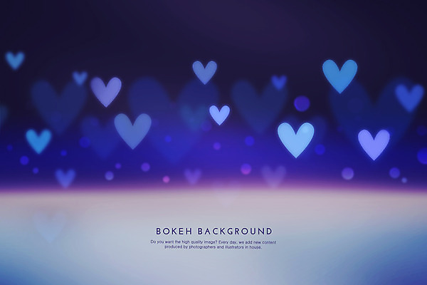 PSD 컬러 백그라운드 일러스트 사람없음 빛 보라색 하트 남색 보케 그라데이션 국내일러스트 모양 파일형식