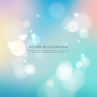 PSD 백그라운드 일러스트 사람없음 빛 원형 보케 국내일러스트 도형 파일형식