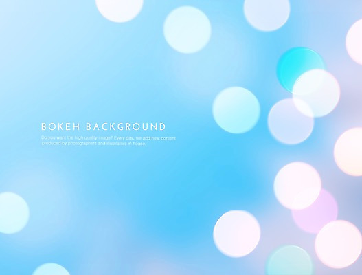 PSD 컬러 하늘색 백그라운드 일러스트 사람없음 빛 원형 보케 국내일러스트 도형 파란색 파일형식