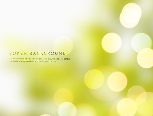 PSD 컬러 백그라운드 일러스트 사람없음 연두색 빛 원형 보케 국내일러스트 도형 초록색 파일형식