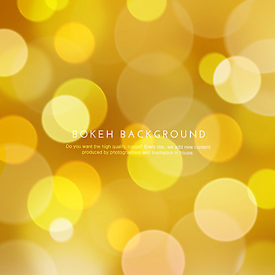 PSD 컬러 백그라운드 일러스트 사람없음 빛 노란색 금색 원형 보케 국내일러스트 도형 파일형식