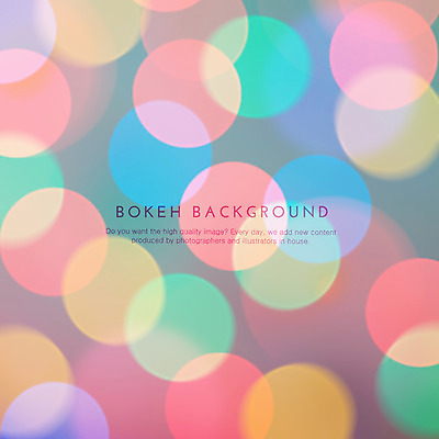 PSD 백그라운드 일러스트 사람없음 빛 컬러풀 원형 보케 국내일러스트 도형 컬러 파일형식