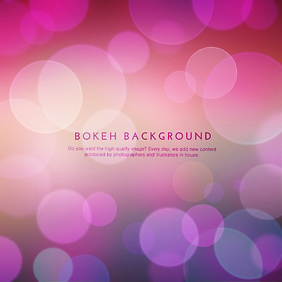 PSD 분홍색 컬러 백그라운드 일러스트 사람없음 빛 보라색 원형 보케 국내일러스트 도형 파일형식