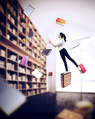 JPG 편집이미지 여자 여유 한명 사람 동양인 성인 책 독서 한국인 자유 도서관 디지털합성 설레임 공중부양 디지털아트 여자만 여자한명만 성인여자만 성인만 편집실사 1 교육 감정 컨셉 인종 CG 파일형식