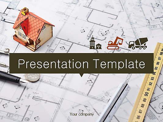 템플릿 편집 건축 그래프 주택 사람없음 세트 설계도 중장비 PPT 프레젠테이션 문서템플릿 문서 이미지템플릿 건설업 건물 산업장비 파일형식