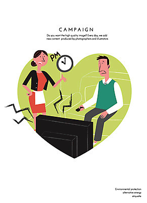 여자 남자 캠페인 시계 거실 일러스트 사람 성인 두명 생활 소파 텔레비전 예절 시청 성인만 국내일러스트 AI파일 시청하다 의자 모션 전자제품 관공서 파일형식 벡터