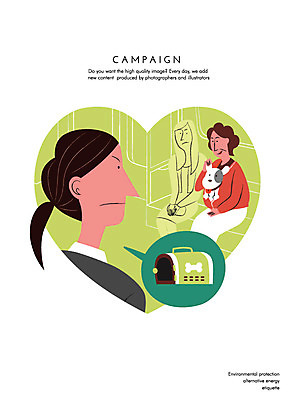 여자 캠페인 일러스트 사람 성인 세명 반려동물 예절 전철 강아지 공공장소 성인여자만 펫티켓 국내일러스트 AI파일 동물 육상교통 대중교통 장소 개 여자만 성인만 파일형식 벡터