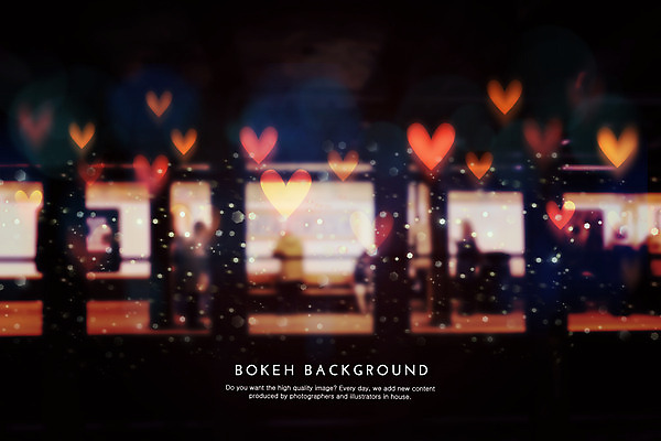 PSD 편집이미지 백그라운드 포토일러 사람없음 하트 전철 보케 블러 이미지편집 모양 육상교통 대중교통 파일형식