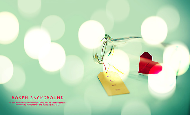 PSD 편집이미지 백그라운드 포토일러 유리병 사랑 사람없음 하트 원형 보케 이미지편집 모양 도형 감정 병_용기 파일형식