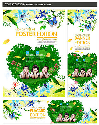 PSD 식물 동물 템플릿 배너 배너템플릿 계절 여자 남자 가로배너 꽃 ZIP 포스터 세로배너 어린이 엎드리기 나비 나뭇잎 웃음 사람 동양인 소녀 소년 상반신 세명 세트 턱괴기 봄 한국인 현수막 하트 어린이만 모양 곤충 잎 모션 표정 인종 가로 세로 파일형식