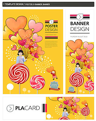 PSD 템플릿 배너 배너템플릿 여자 가로배너 ZIP 포스터 어린이라이프 세로배너 어린이 음식 막대사탕 사탕 들기 사람 동양인 소녀 상반신 두명 세트 라벨 한국인 현수막 하트 풍선 여자만 어린이만 소녀만 모양 라이프스타일 모션 디저트 프레임 인종 가로 세로 파일형식