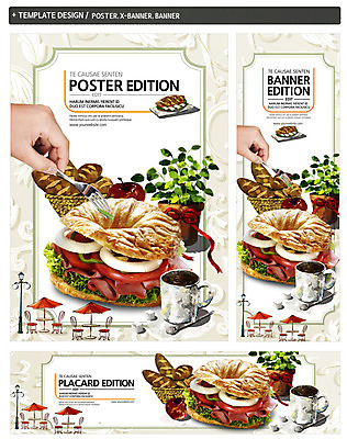 PSD 템플릿 손 배너 배너템플릿 가로배너 ZIP 포스터 세로배너 커피 음료 음식 빵 포크 토마토 채소 의자 양파 샌드위치 신체부위 세트 바구니 요식업 카페 빵집 현수막 파라솔 베이컨 식기 산업 가구 돼지고기 사람 가로 세로 상점 파일형식