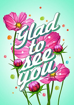 PSD 식물 문자 알파벳 영어 꽃 행복 줄기 백그라운드 일러스트 사람없음 라벨 물방울 코스모스 국내일러스트 감정 프레임 파일형식