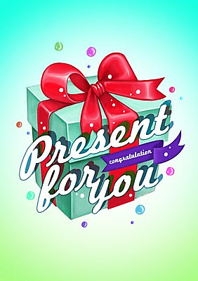 PSD 문자 알파벳 영어 행복 리본 백그라운드 일러스트 선물 사람없음 선물상자 라벨 물방울 국내일러스트 감정 프레임 상자 파일형식