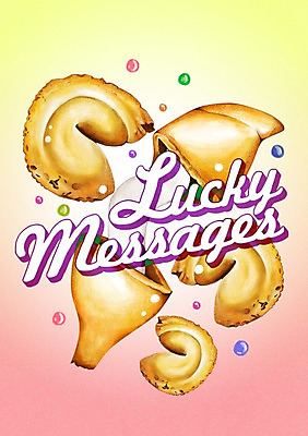 PSD 문자 알파벳 영어 행복 음식 백그라운드 일러스트 디저트 사람없음 라벨 쿠키 물방울 포춘쿠키 국내일러스트 감정 프레임 파일형식