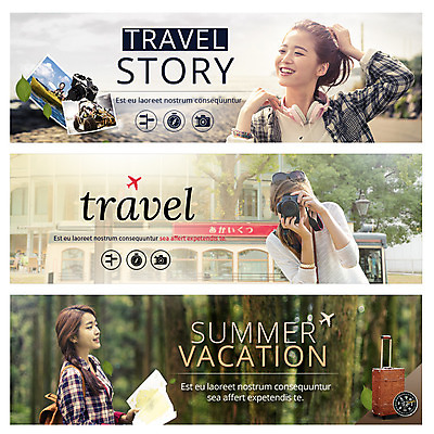 PSD 템플릿 배너 여자 여행 웹템플릿 지도 휴가 사람 동양인 풍경 여러명 성인 여름휴가 바캉스 카메라 캐리어 한국인 기념사진 이벤트배너 웹배너 여자만 성인여자만 성인만 이미지템플릿 다수 인종 전자제품 여행가방 파일형식 여름_계절
