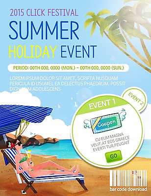 PSD 식물 템플릿 계절 여자 바다 여행 웹템플릿 휴가 이벤트페이지 한명 사람 이벤트 성인 해변 여름 여름휴가 바캉스 비키니 선글라스 야자수 파라솔 쿠폰 해수욕 여자만 여자한명만 성인여자만 성인만 이미지템플릿 나무 1 수영복 안경 페이지 파일형식 여름_계절