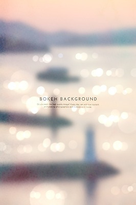 주간 PSD 편집이미지 바다 백그라운드 포토일러 등대 해변 사람없음 야외 원형 보케 블러 이미지편집 자연요소 도형 파일형식