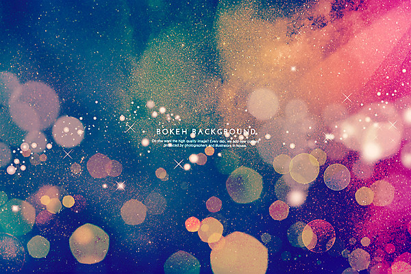 PSD 편집이미지 별 백그라운드 포토일러 사람없음 빛 컬러풀 우주 원형 보케 이미지편집 자연요소 도형 컬러 파일형식