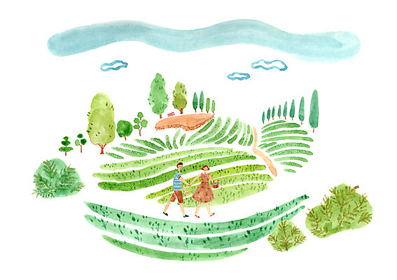 주간 PSD 나무 식물 커플 계절 여자 남자 일러스트 함께함 사랑 사람 성인 야외 두명 여름 산책 녹차밭 녹차잎 성인만 국내일러스트 자연요소 감정 컨셉 밭 관계 휴식 녹차 찻잎 파일형식