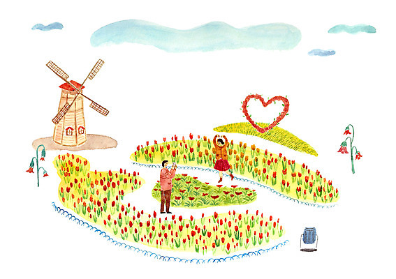 주간 PSD 식물 커플 계절 여자 남자 꽃 가로등 데이트 일러스트 함께함 사랑 사람 성인 야외 두명 정원 봄 풍차 튤립 쓰레기통 하트 성인만 국내일러스트 자연요소 모양 공공시설 감정 컨셉 관계 파일형식