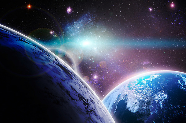 JPG 편집이미지 백그라운드 사람없음 반짝임 3D 우주 행성 화려 신비 디지털합성 은하수 디지털아트 이미지편집 편집3D 컨셉 모션 자연 파일형식