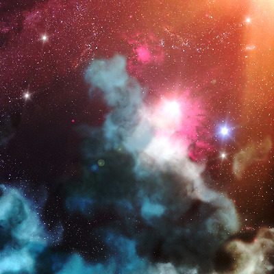 JPG 편집이미지 별 컬러 백그라운드 사람없음 빨간색 3D 우주 화려 신비 디지털합성 은하수 성단 디지털아트 이미지편집 편집3D 자연요소 컨셉 자연 파일형식