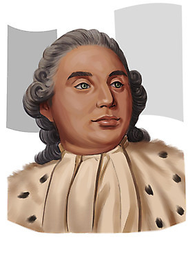 PSD 서양인 외국인 남자 일러스트 한명 사람 상반신 성인 프랑스 왕 위인 정치가 루이16세 남자만 남자한명만 성인남자만 성인만 국내일러스트 직업 1 유럽 인종 파일형식