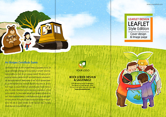 PSD 나무 식물 동물 구름 템플릿 편집 표지디자인 북디자인 출판디자인 여자 표지 남자 지구 리플렛 캠페인 백그라운드 북커버 3단접지 곰 자연 하늘 어깨동무 사람 팜플렛 여러명 새싹 자연보호 환경 그린캠페인 포크레인 화합 이미지템플릿 자연요소 포즈 다수 포유류 중장비 보호 생태계 파일형식