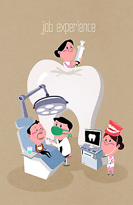 직업 여자 남자 어린이 일러스트 치과 주사기 사람 여러명 진료 간호사 체험학습 체험 치아 놀이터 치과의사 틀니 어린이만 국내일러스트 AI파일 다수 컨셉 의학 의료기기 놀이 병원 의료진 의사 소화기관 파일형식 벡터