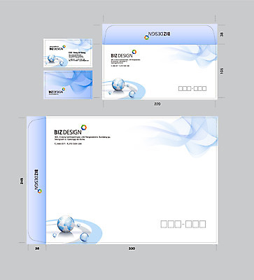 템플릿 지구 컬러 하늘색 비즈니스 명함 명함템플릿 봉투 서류봉투 편지봉투 사람없음 세트 지구본 패키지 봉투템플릿 우편봉투 비즈디자인 이미지템플릿 AI파일 파란색 편지 우편물 파일형식 벡터